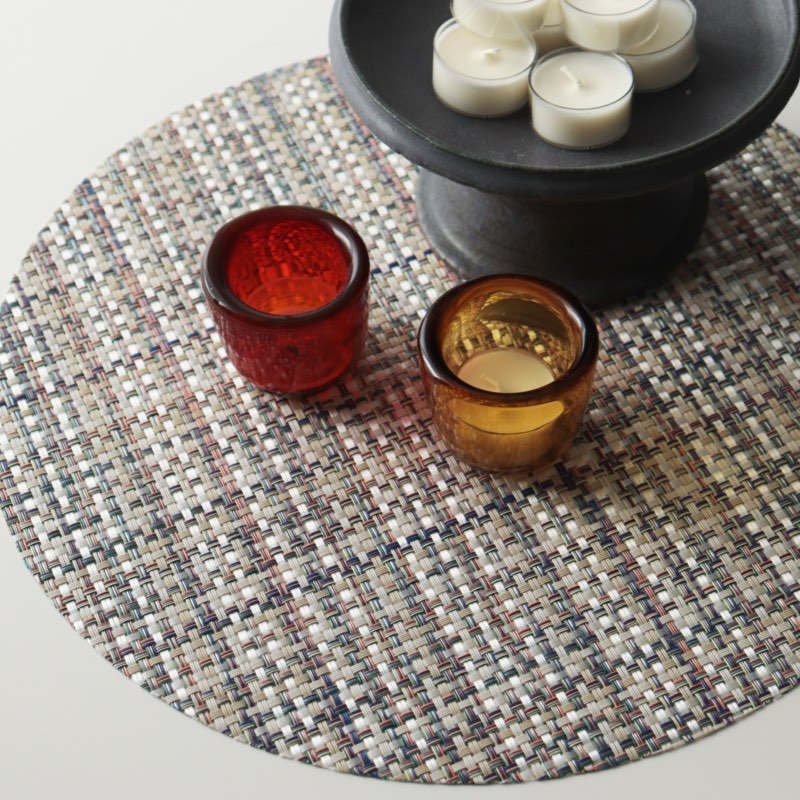 チルウィッチ ランチョンマット バスケットウィーブ ラウンド