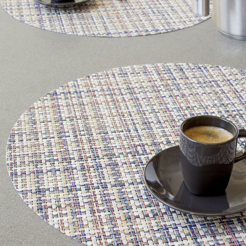 チルウィッチ ランチョンマット バスケットウィーブ ラウンド