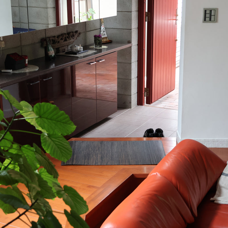 2025年秋冬新作 チルウィッチ 玄関マット Woven Wave 59×92cm Tiger Eye