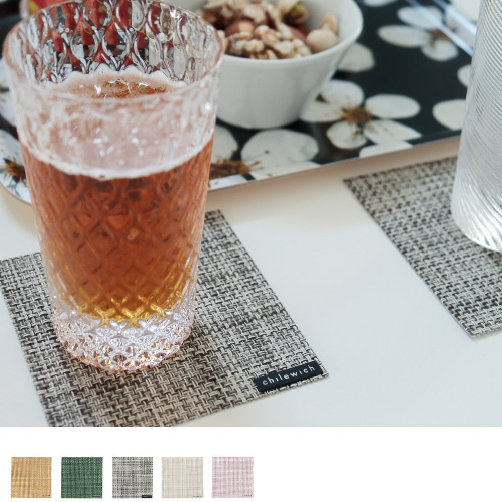 チルウィッチ コースター ミニバスケットウィーブ 6枚セットイメージ画像とカラー一覧