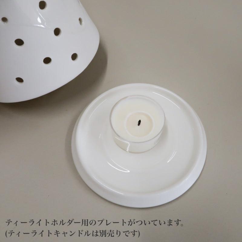 ケーラー ノビリ ティーライトキャンドルホルダー
スノーホワイト L 30cm