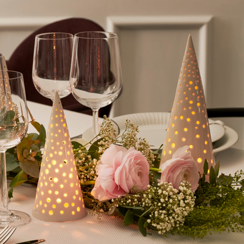 ケーラー ノビリ ティーライトキャンドルホルダー
スノーホワイト M 25.5cm