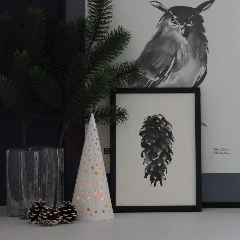 ケーラー ノビリ ティーライトキャンドルホルダー
スノーホワイト S 19cm