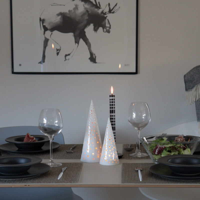 ケーラー ノビリ ティーライトキャンドルホルダー
スノーホワイト S 19cm