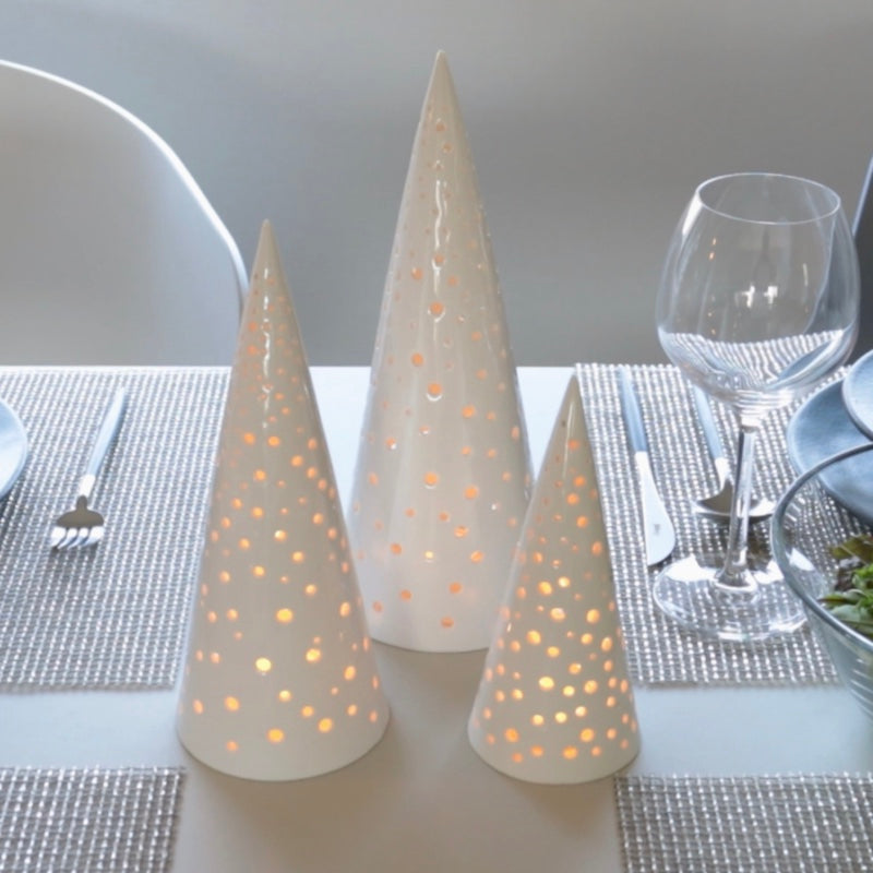 ケーラー ノビリ ティーライトキャンドルホルダー
スノーホワイト S 19cm