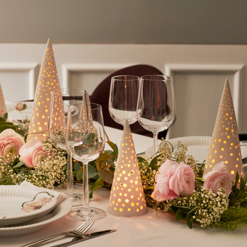 ケーラー ノビリ ティーライトキャンドルホルダー
スノーホワイト S 19cm