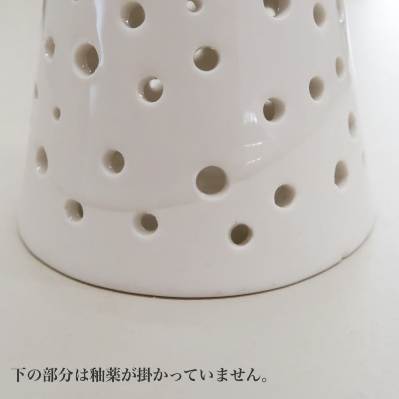 ケーラー ノビリ ティーライトキャンドルホルダー
スノーホワイト S 19cm