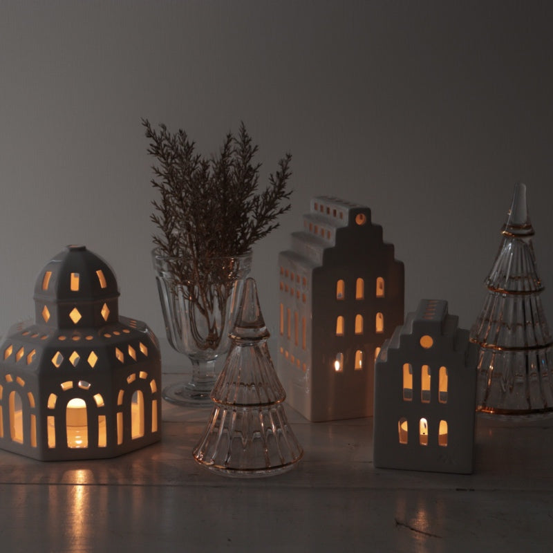 ケーラー アーバニア チボリ グラスホール キャンドルホルダー