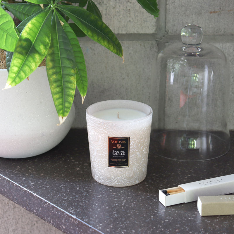 【在庫限り 40%OFF】 VOLUSPA ジャポニカ クラシックキャンドル サンタルバニラ