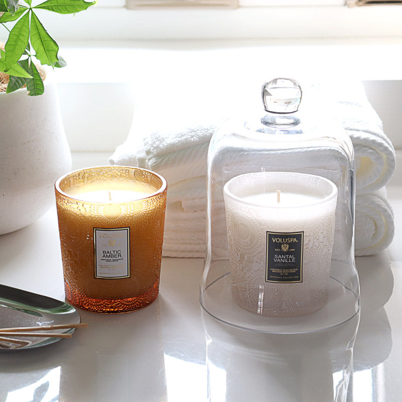 【在庫限り 40%OFF】 VOLUSPA ジャポニカ クラシックキャンドル サンタルバニラ