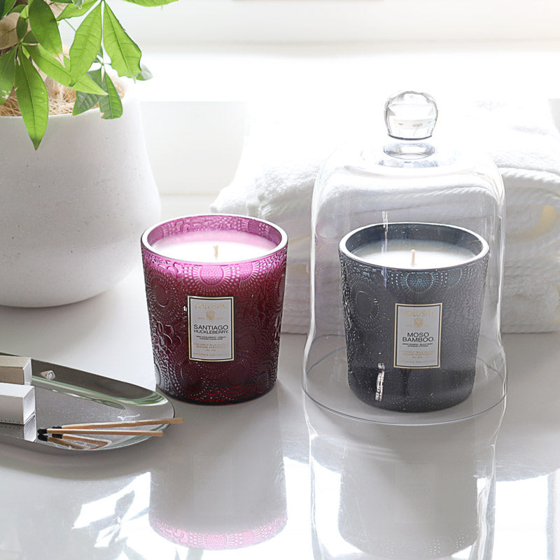 【在庫限り 40%OFF】 VOLUSPA ジャポニカ クラシックキャンドル サンティアゴハックルベリー