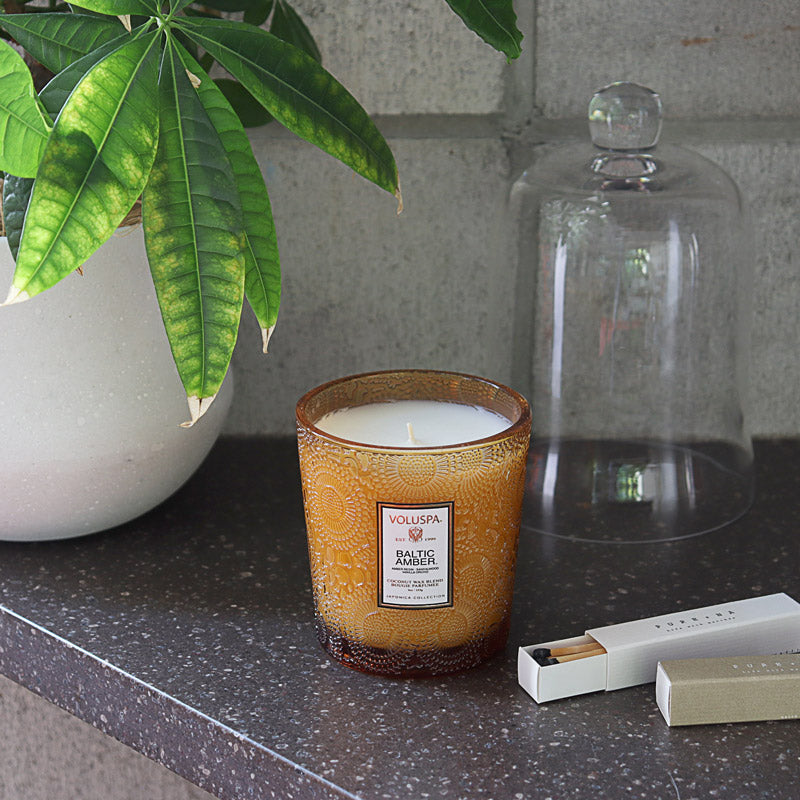 【在庫限り 40%OFF】 VOLUSPA ジャポニカ クラシックキャンドル バルティックアンバー