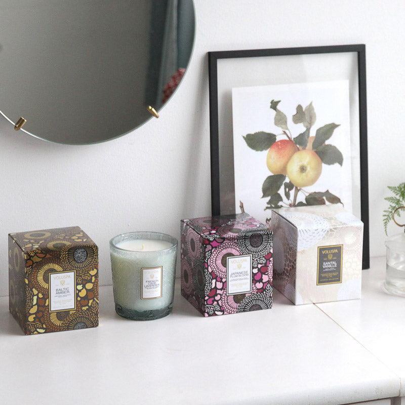 【在庫限り 40%OFF】 VOLUSPA ジャポニカ クラシックキャンドル バルティックアンバー