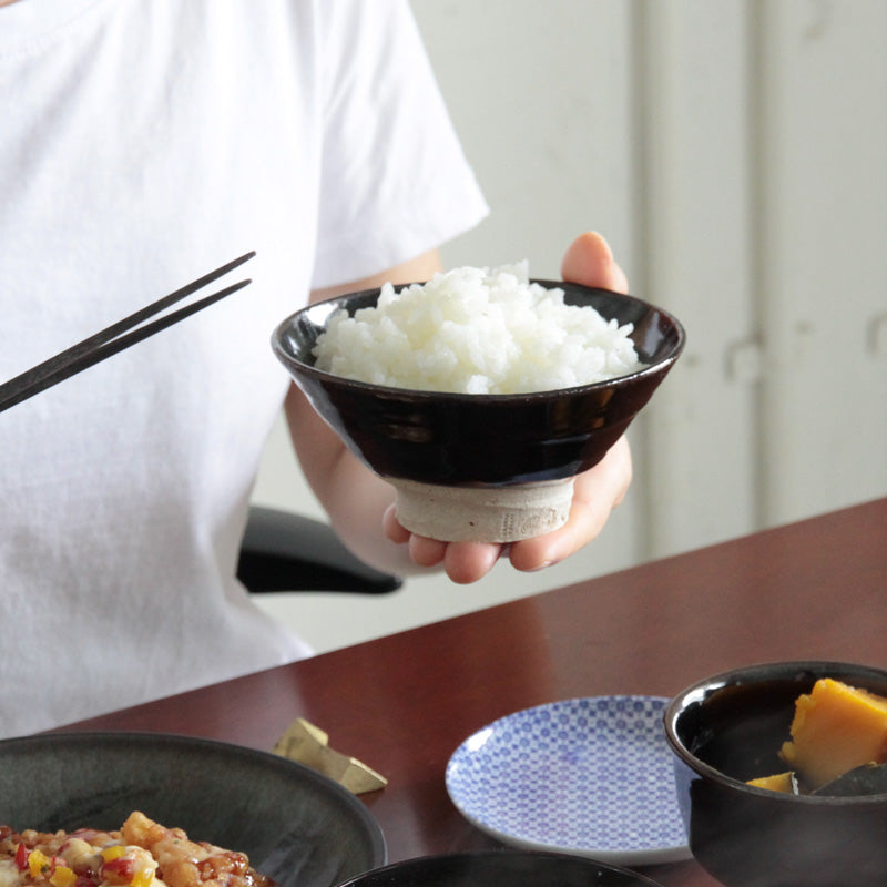 東屋 伊賀 ご飯茶碗 小