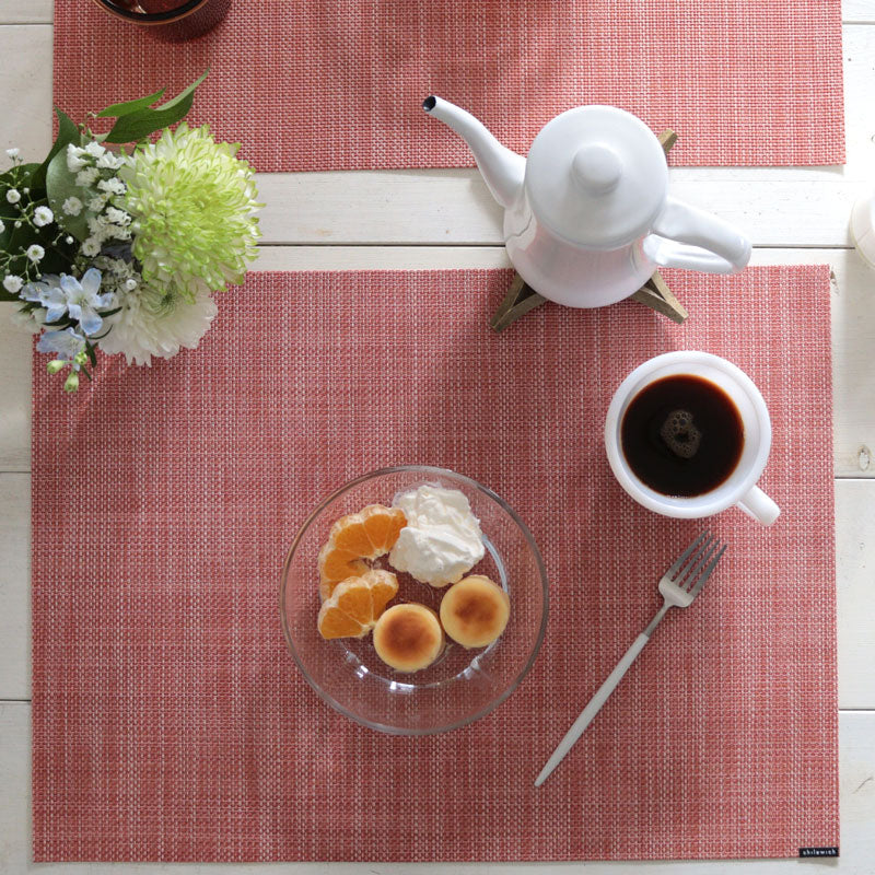 チルウィッチ ランチョンマット ミニバスケットウィーブ レクタングル