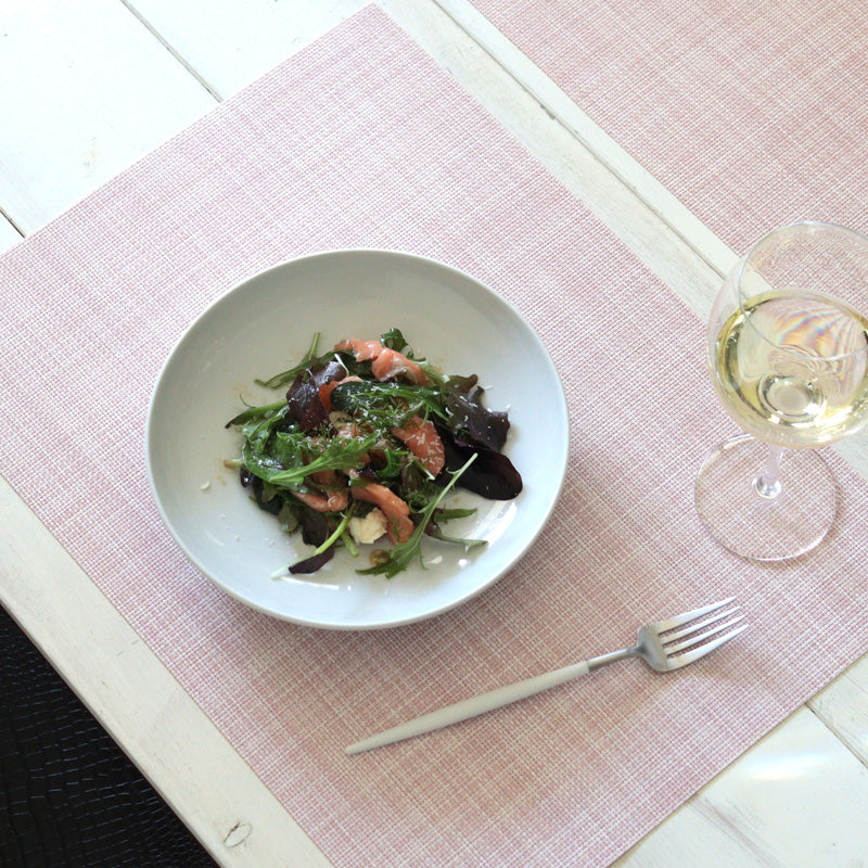 チルウィッチ ランチョンマット ミニバスケットウィーブ レクタングル ブラッシュ