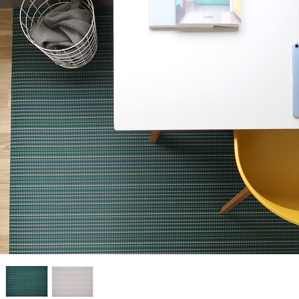 チルウィッチ フロアマット Woven Tambour  183×269cm