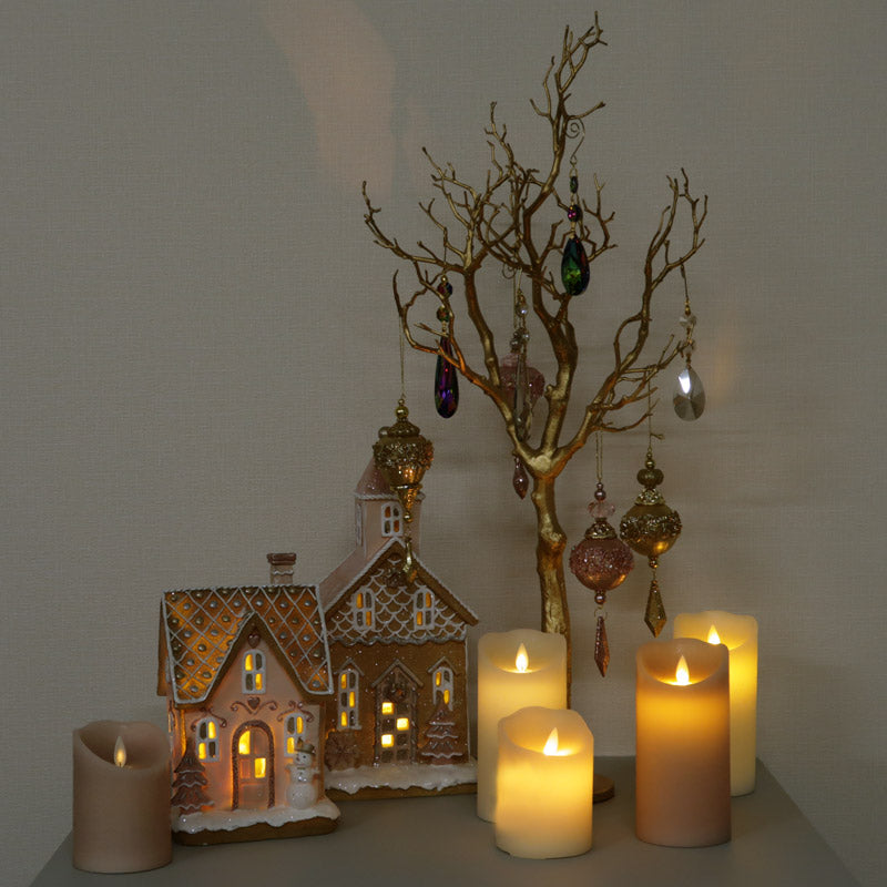 ハルモニア ブリーズ LEDキャンドル トール ペッシュ