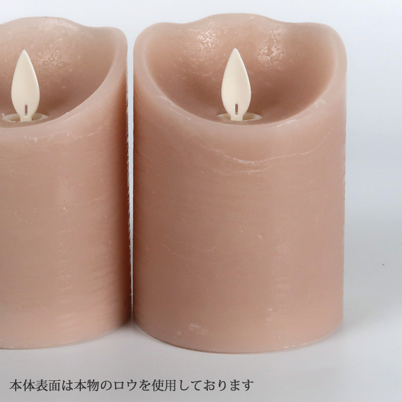 ハルモニア ブリーズ LEDキャンドル ショート ペッシュ