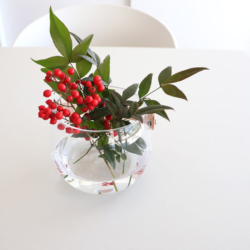 ホルムガード DESIGN WITH LIGHT ポット クリア H12cm