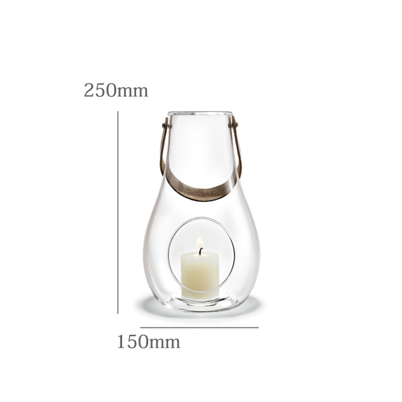 ホルムガード DESIGN WITH LIGHT ランタン クリア H25cm