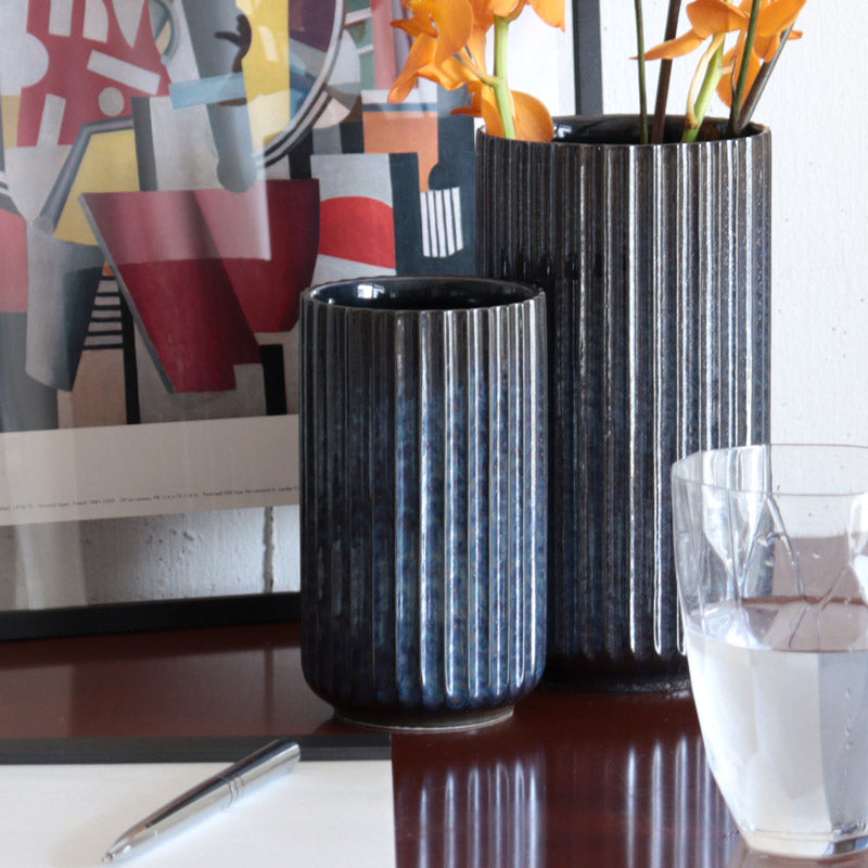 LYNGBY PORCELÆN リュンビュー ラディエンスベース ブルー 15cm