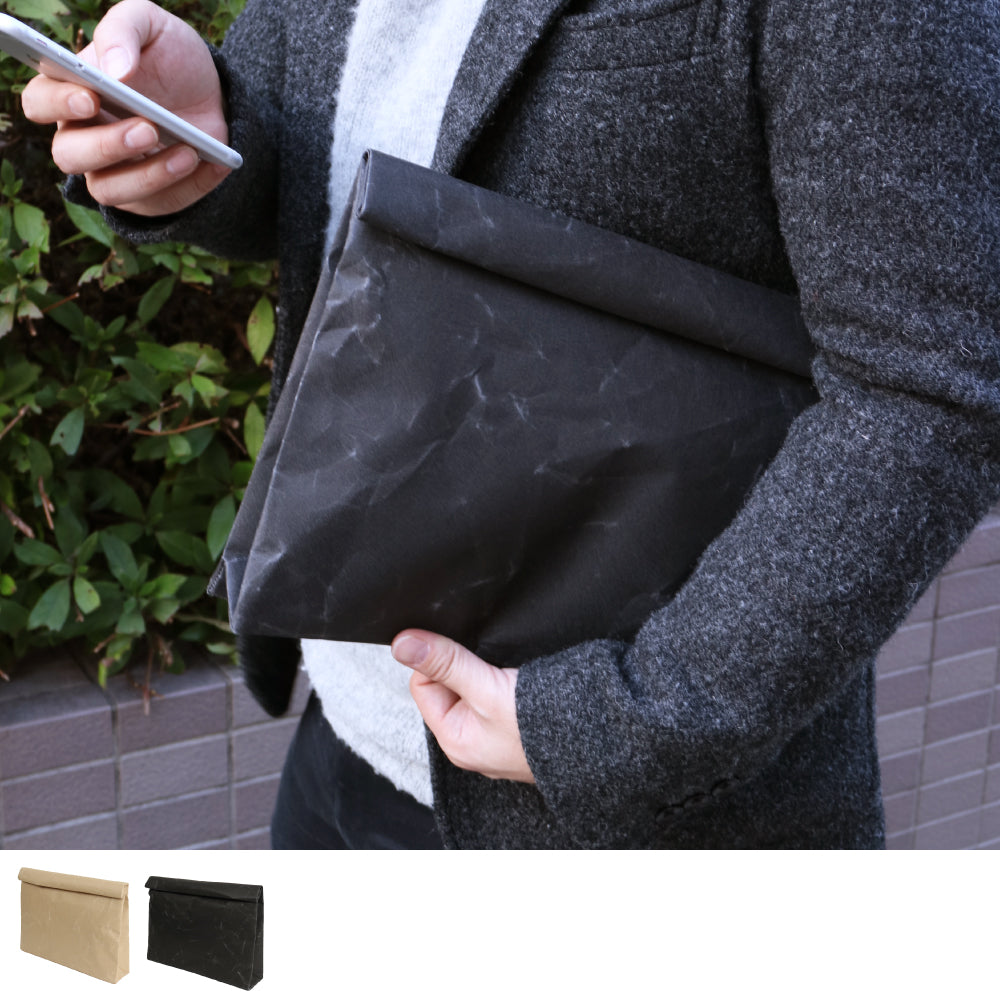 SIWA | 紙和 クラッチバッグワイド