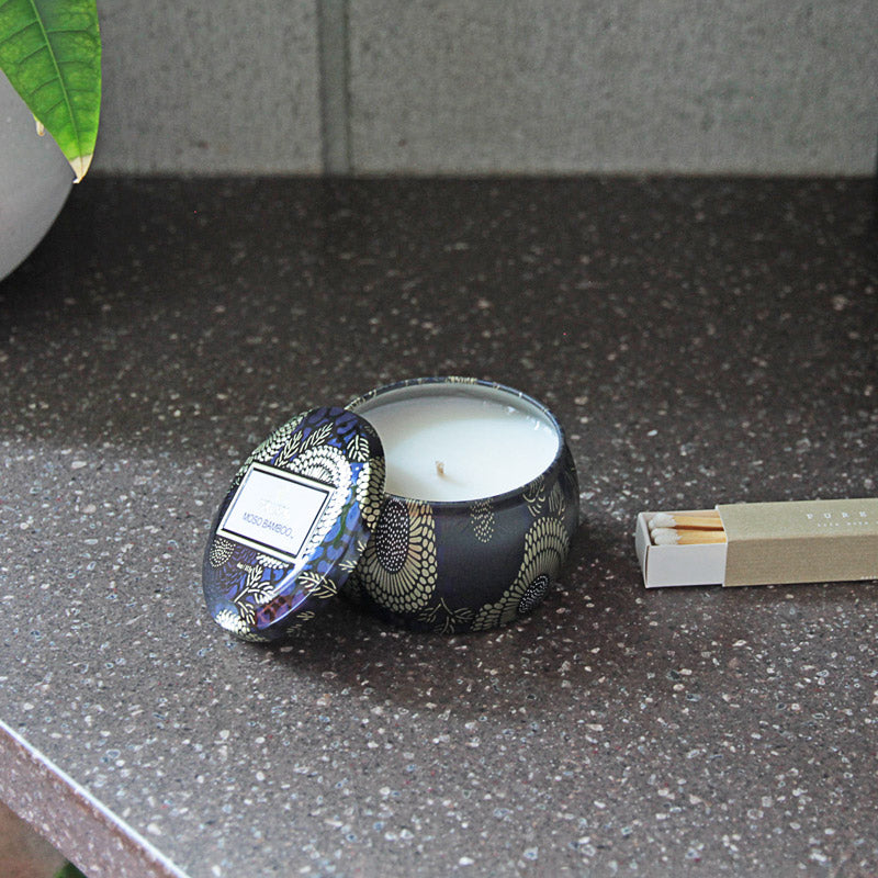 【在庫限り 40%OFF】 VOLUSPA ジャポニカ ティンキャンドル S モソバンブー