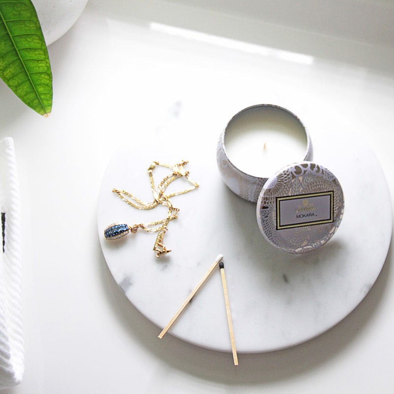 【在庫限り 40%OFF】 VOLUSPA ジャポニカ ティンキャンドル S モカラ