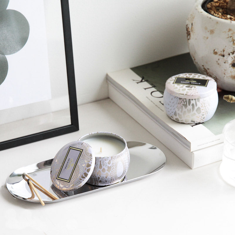 【在庫限り 40%OFF】 VOLUSPA ジャポニカ ティンキャンドル S モカラ