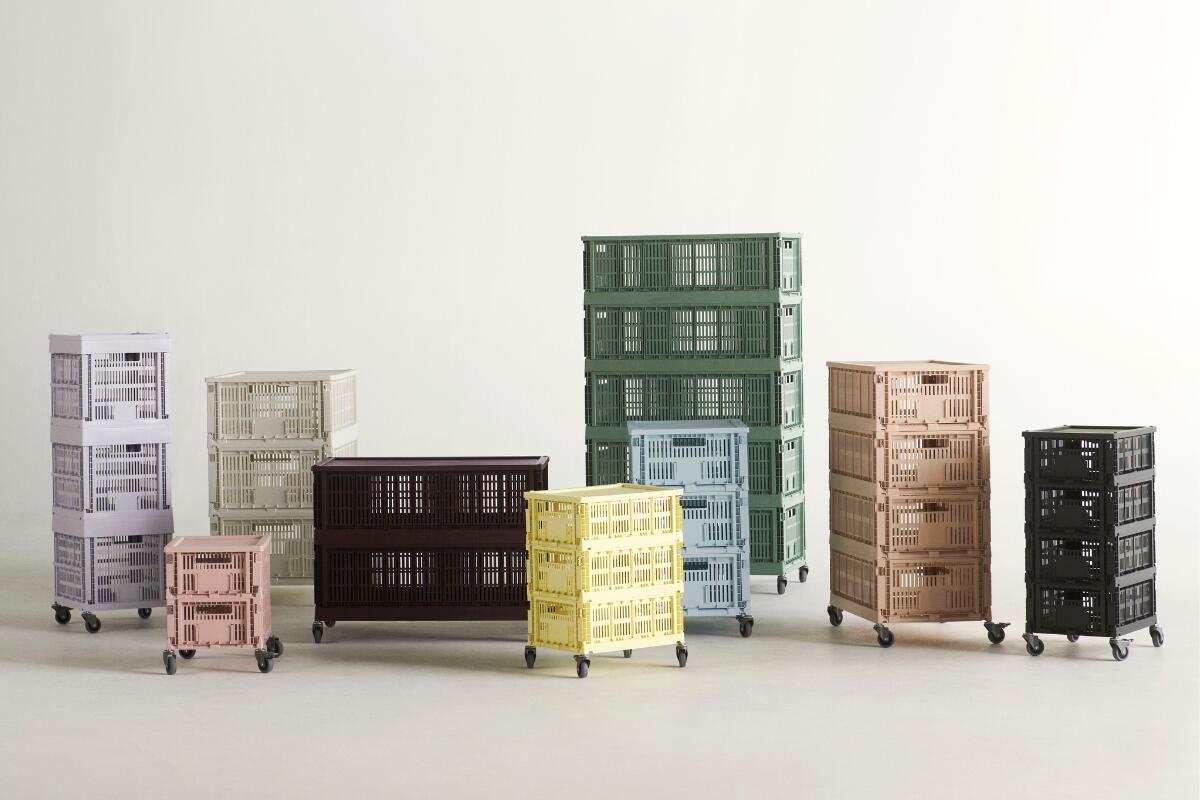 HAY COLOUR CRATE