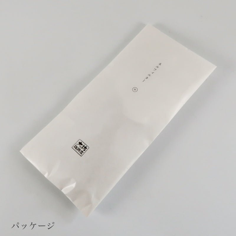 東屋 ネルフィルターの専用パッケージ