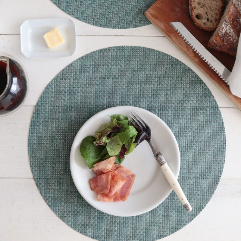 2026春夏新新色追加 チルウィッチ ランチョンマット バスケットウィーブ ラウンド