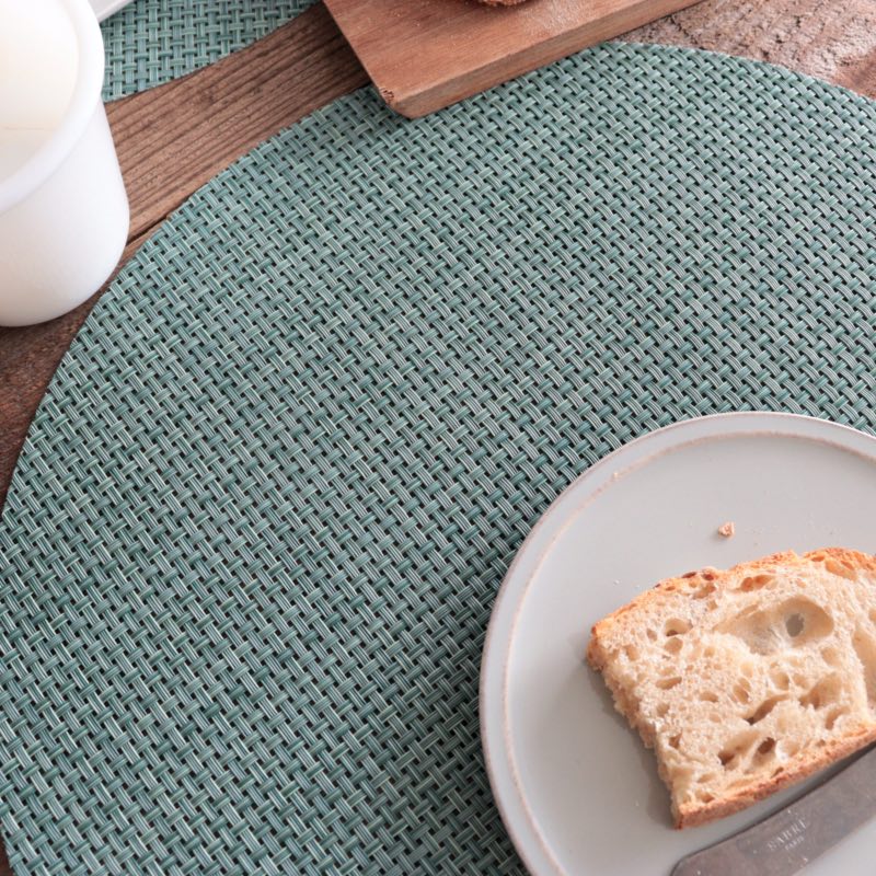 2026春夏新新色追加 チルウィッチ ランチョンマット バスケットウィーブ ラウンド