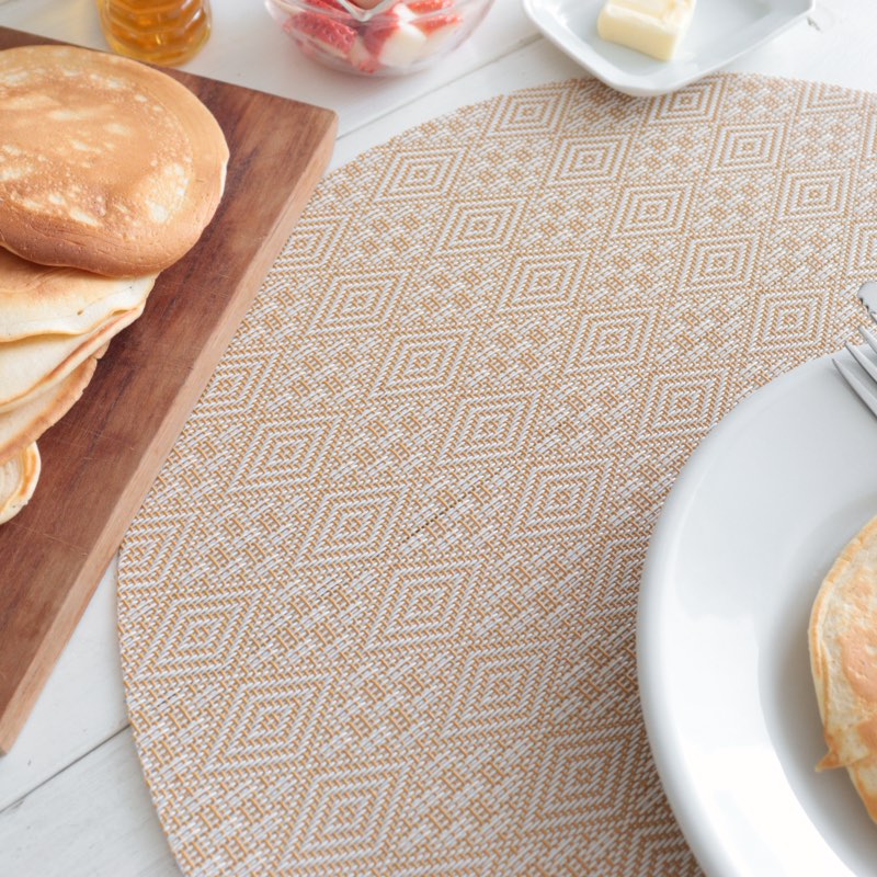 3月11日 9時販売開始 2026春夏新商品 チルウィッチ × マーサ・スチュワート ランチョンマット BOXWOOD（ボックスウッド） ラウンド