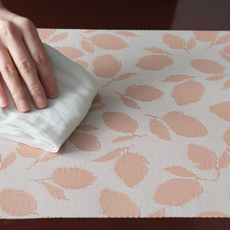 2026春夏新商品 チルウィッチ × マーサ・スチュワート ランチョンマット LEMON LEAVES（レモンリーブス） レクタングル