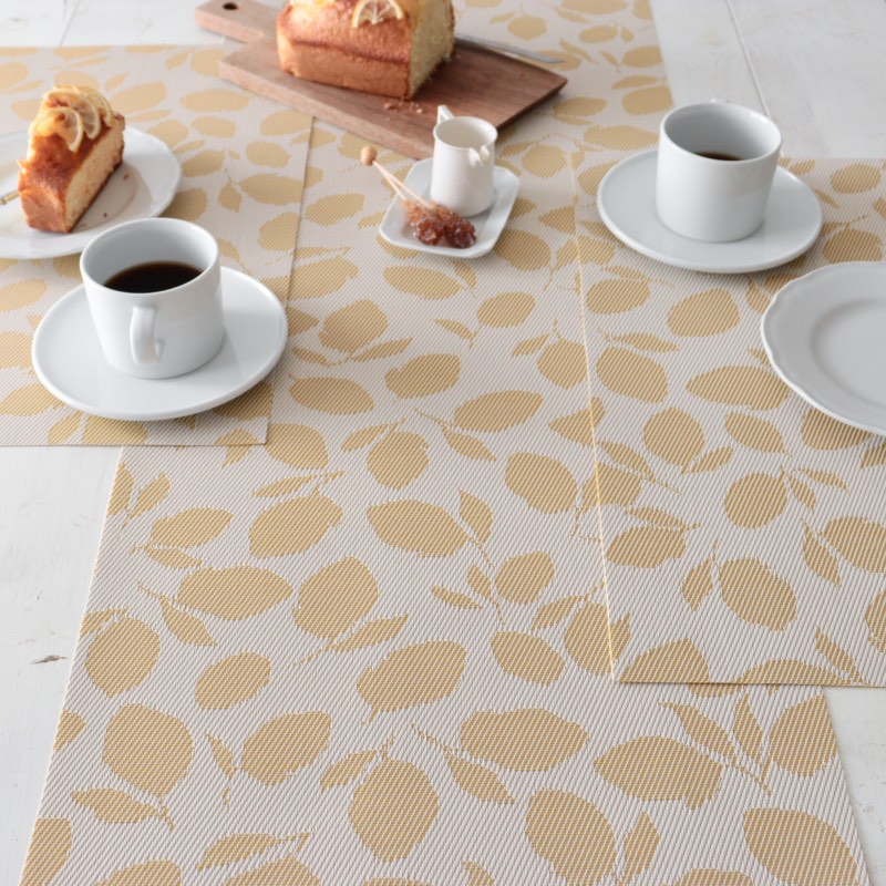 3月11日 9時販売開始 2026春夏新商品 チルウィッチ テーブルランナー レモンリーブス