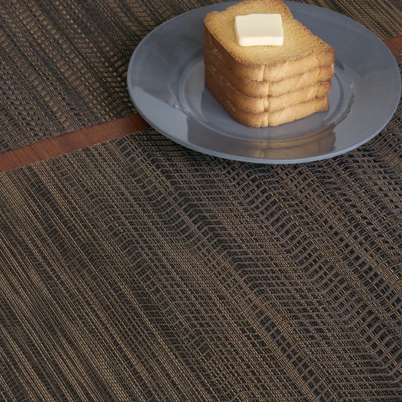 2025年秋冬新作【9月10日 10時販売開始】 チルウィッチ ランチョンマット ウェーブ レクタングル Tiger Eye