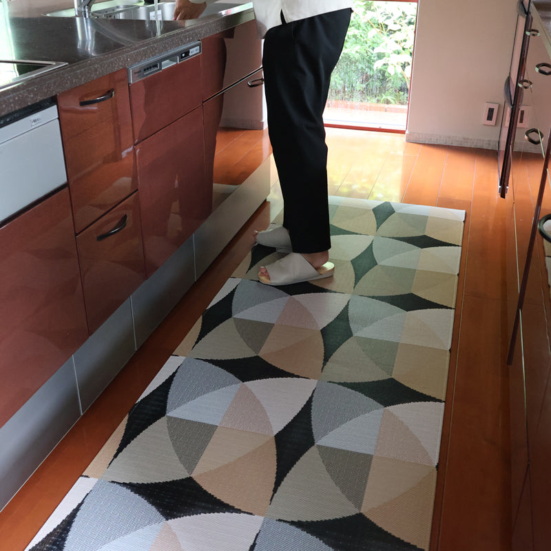 2025年秋冬新作 チルウィッチ キッチンマット Woven Canopy Honey 76×269cm