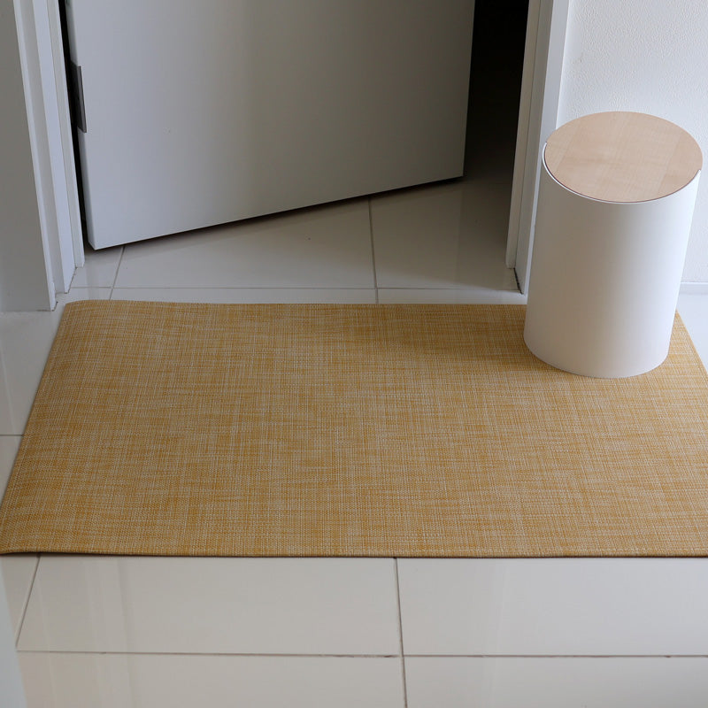 【取寄品】チルウィッチ 玄関マット Woven ミニバスケットウィーブ Ochre 59×92cm