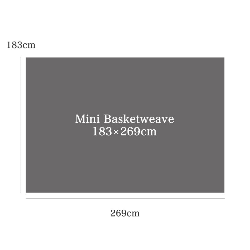 【取寄品】チルウィッチ ラグ Woven ミニバスケットウィーブ 183×269cm