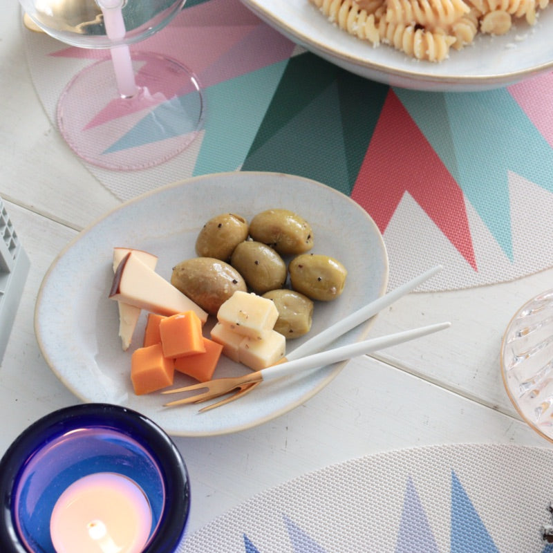 コスタノバ ブリサ オーバルプレート S ホワイト