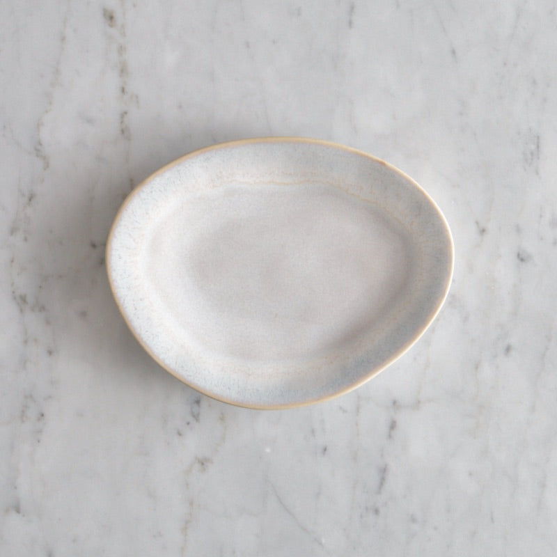 コスタノバ ブリサ オーバルプレート S ホワイト