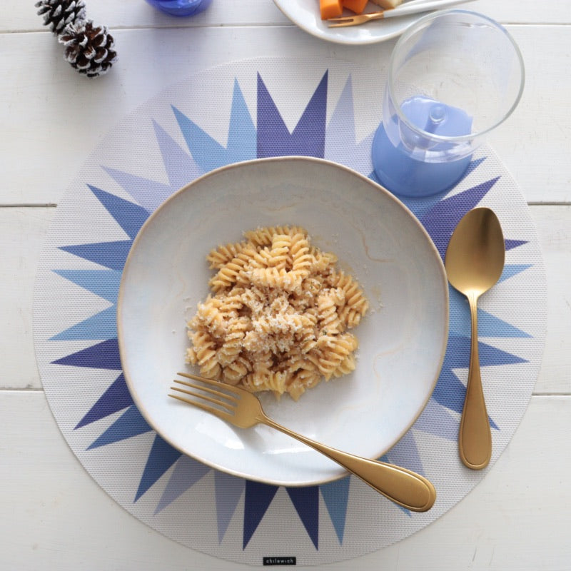 コスタノバ ブリサ ラウンド パスタプレート ホワイト