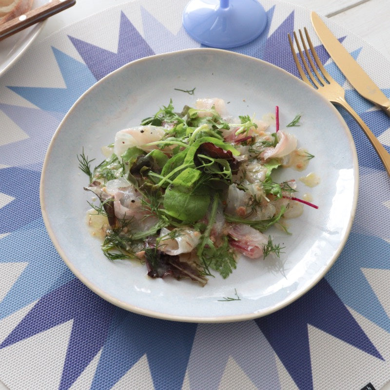 コスタノバ ブリサ ラウンド サラダプレート ホワイト