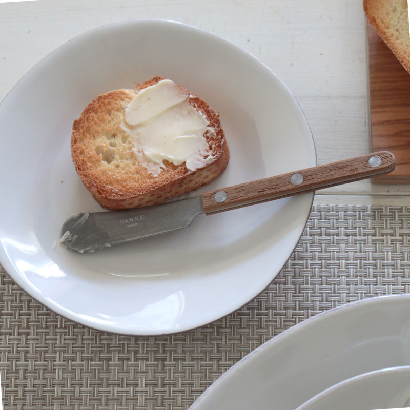 コスタノバ ノバ ブレッドプレートホワイトのイメージ画像；パン皿として