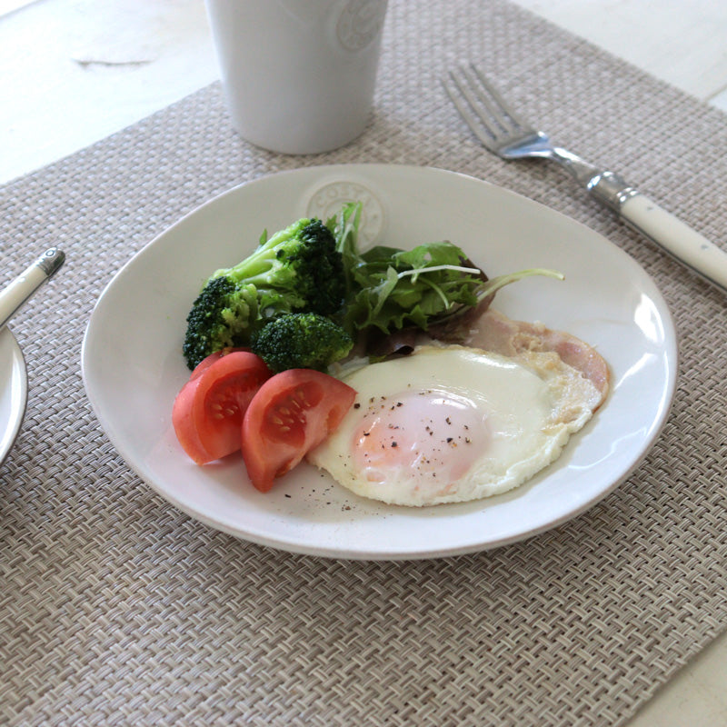 朝食用のお皿としておすすめノバ サラダプレート21cmのサイズ感
