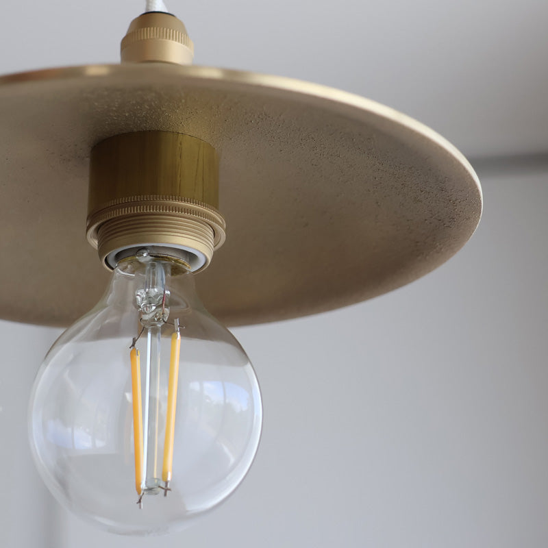 【SALE 40%OF】 FUTAGAMI ペンダントランプ 円盤 コード70cm