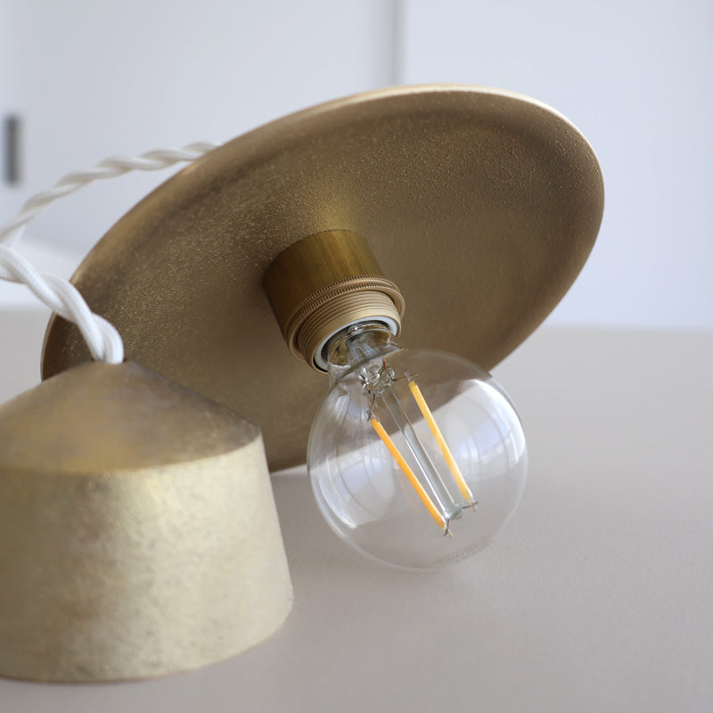 【SALE 40%OF】 FUTAGAMI ペンダントランプ 円盤 コード70cm