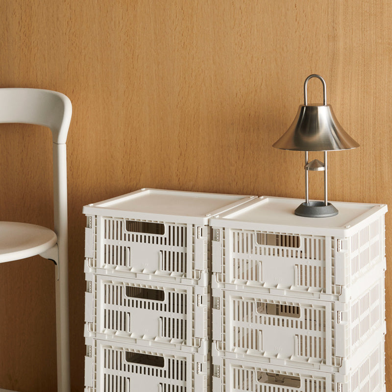 【10%OFFキャンペーン】 HAY COLOUR CRATE LID PLASTIC M SQUARE/CUBE  (COLOUR CRATE M SQUARE/CUBE用フタ)